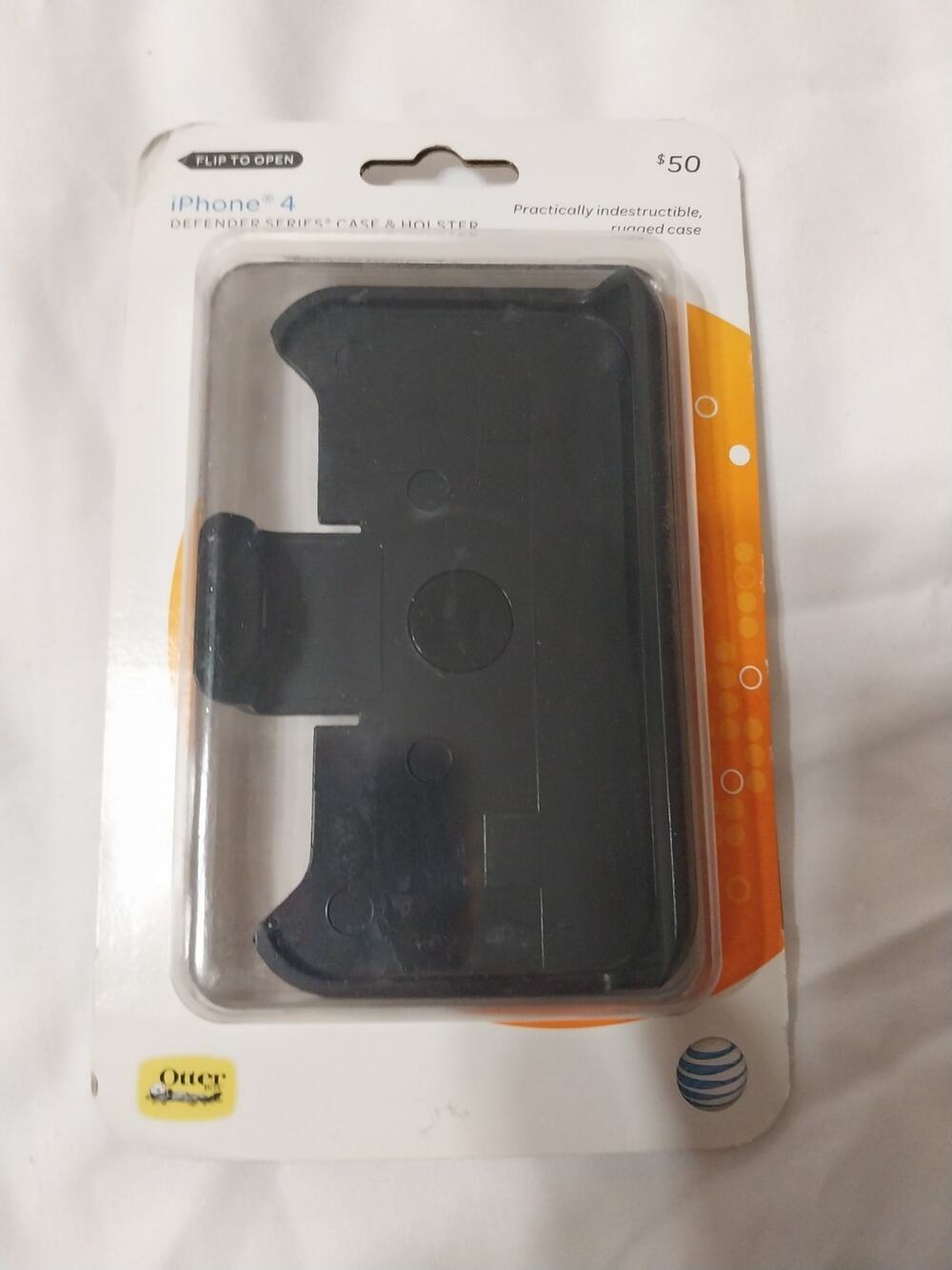Black Otter Box Defender Series I Phone 4